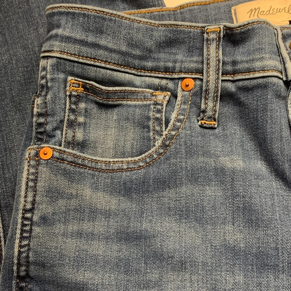 Madewell Classic Indigo Jeans stovepipe size 27